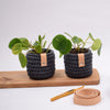 

Virkad Ribbon Kruka - Liten
2