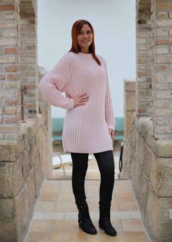 

1279/2 – Sweater i falsk patent
1