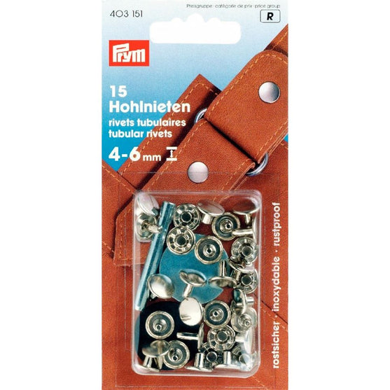 

Nitar - 4-6mm - Silver - Prym
1