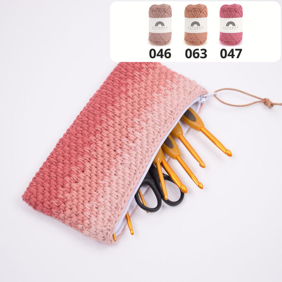 

Hæklet Pung - Tone i tone
3