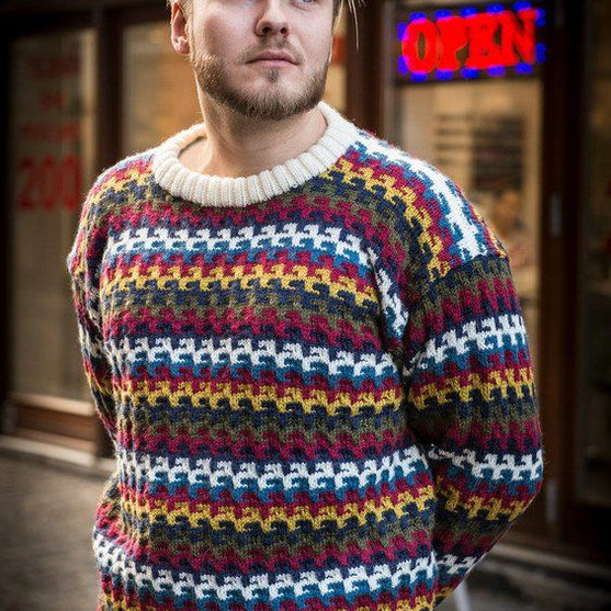 

H1720 – Flerfärgad herrtröja
1