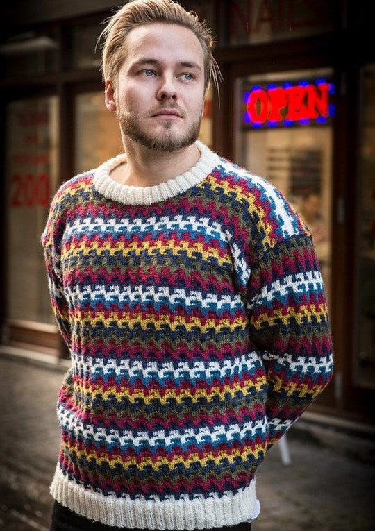 H1720 – Flerfärgad herrtröja