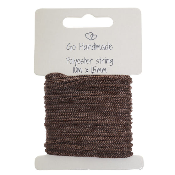 

Polyestersnöre - Go Handmade
1
