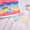 

Rainbow mini vimpelgirlang
2
