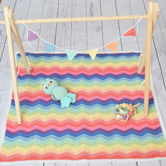 

Rainbow mini vimpelgirlang
3