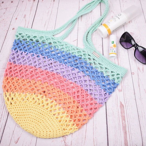 

Strandnet - Pastel regnbue
1