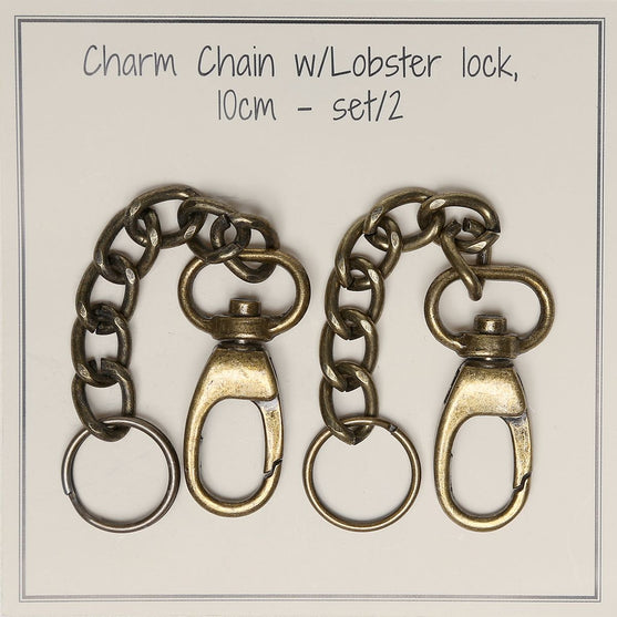 

Charm kädja med karbinlås - 10cm - Go Handmade
1