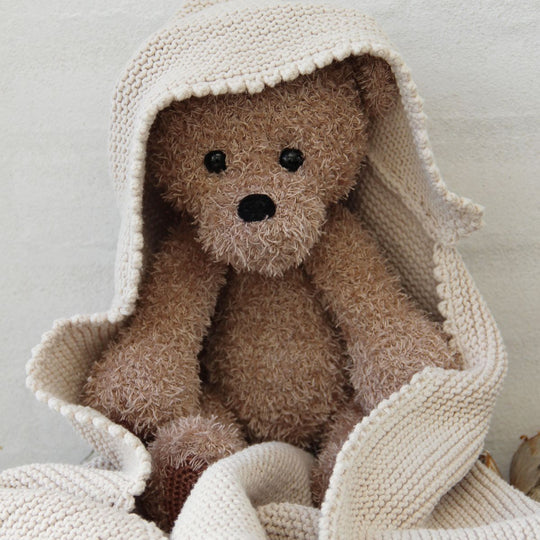 Teddy och filt