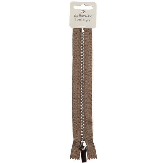 

Dragkedja Metall - Beige - Go Handmade
1