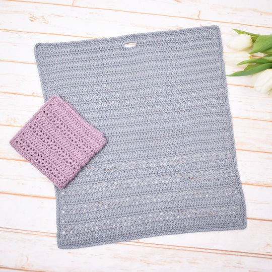 Romantic - Virkad kökshandduk