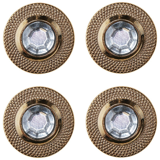 Strassknappar - 17 mm - 4 st - Go Handmade