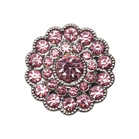 

Bling Knappar - Små Stenar - Pink - 4 st. - Go Handmade
1