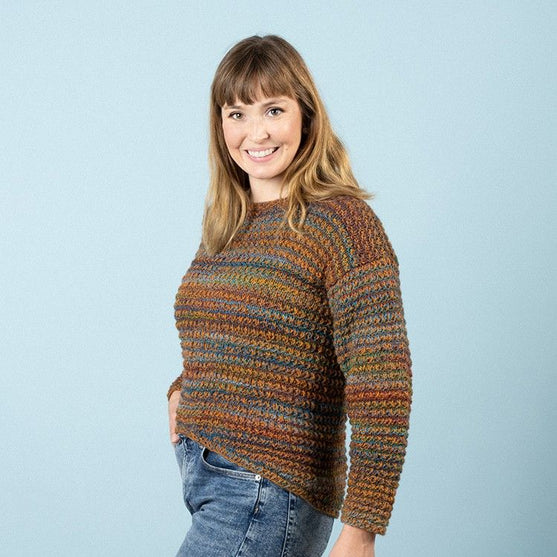 

Nanna - Tröja i reliefmönster
2