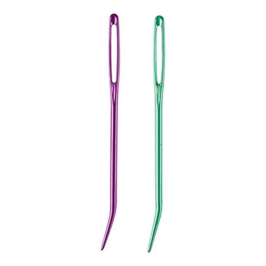 Wool Needles/Darning Needles with a Curved &amp; Blunt Tip - Hobbii