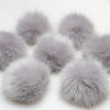 

Pompom, Grå, large/13 cm - Go Handmade
2