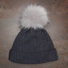 

Pom Pom w/button - Gray - Large - Go Handmade
3