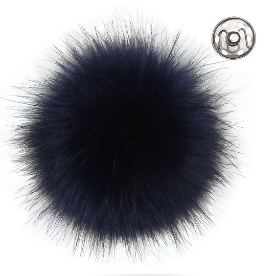 Pom pom - Mörkblå - Go Handmade