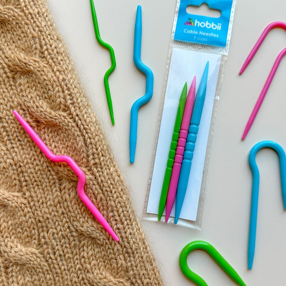 

Flätstickor/hjälpstickor - Rak - Hobbii
3