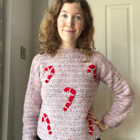 

Candy Canes - Sweater
3