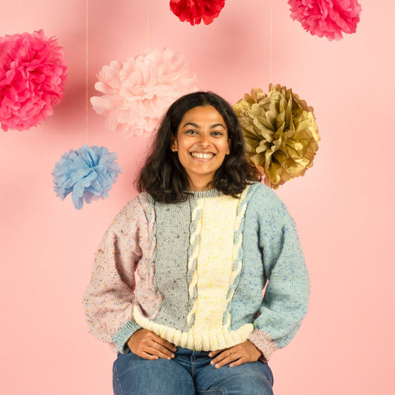 

Marshmallow Swirls - Sweater
1