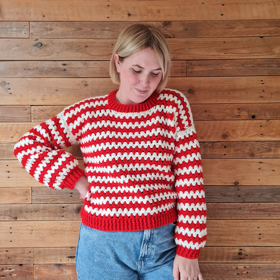 

Candy Cane Stripes - Tröja
5