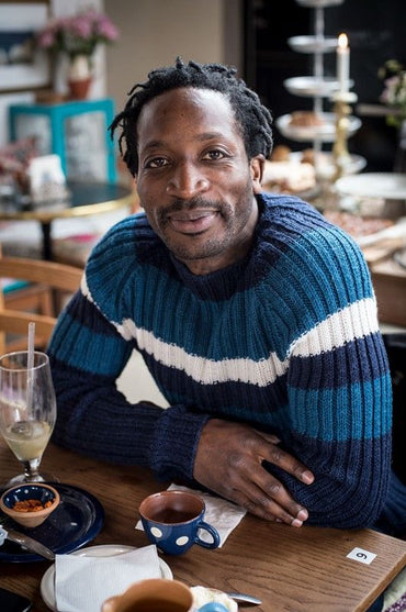 

H1703 - Men's Sweater In Rib Stitch
1