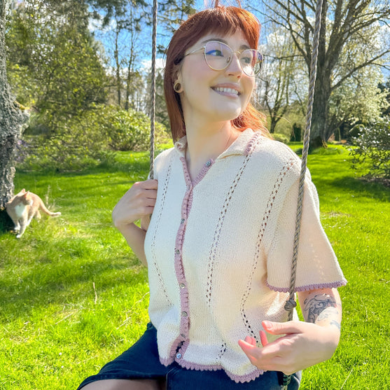 

Wisteria - Kortärmad Topp
2