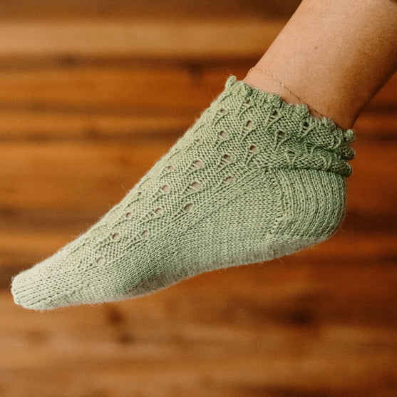 

Rosmarino - Ankelsockor med hålmönster
2