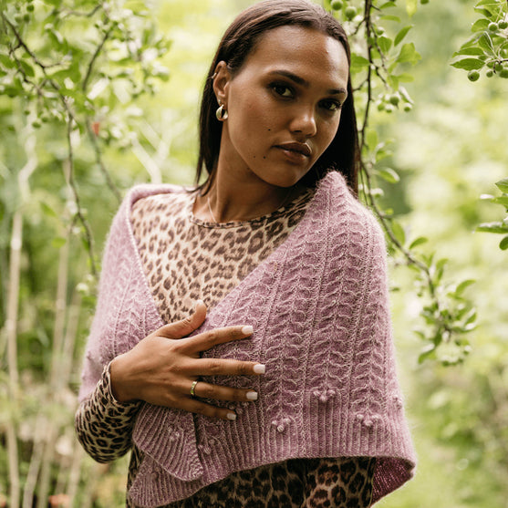 

Muse Shawl - Trekantssjal med struktur
1