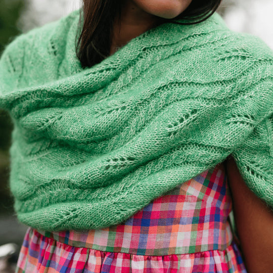 Hiedra Shawl - Sjal med lövmotiv