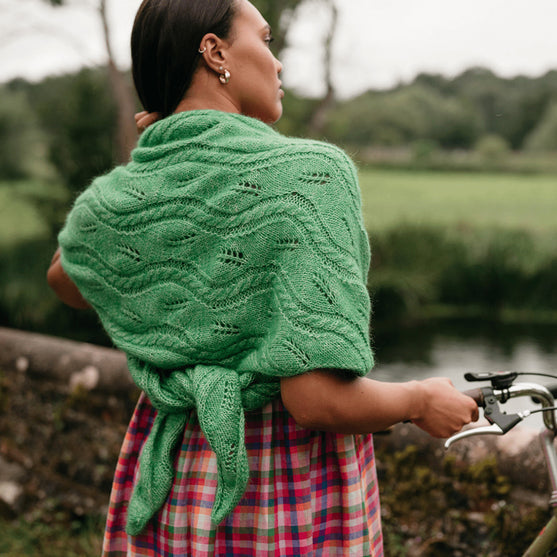 

Hiedra Shawl - Sjal med lövmotiv
2