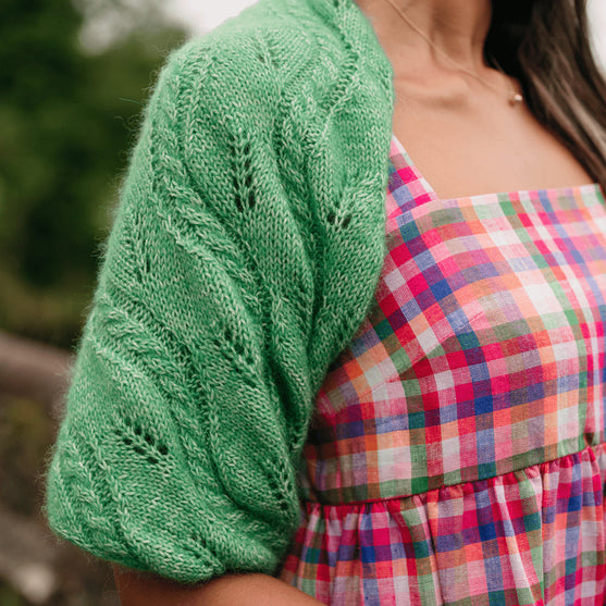 

Hiedra Shawl - Sjal med lövmotiv
3