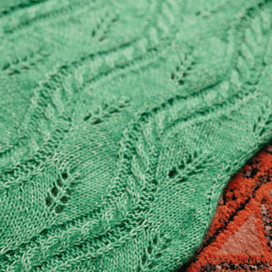 

Hiedra Shawl - Sjal med lövmotiv
8