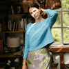 

Adorned Pullover - Tröja med rätstickat ok
7