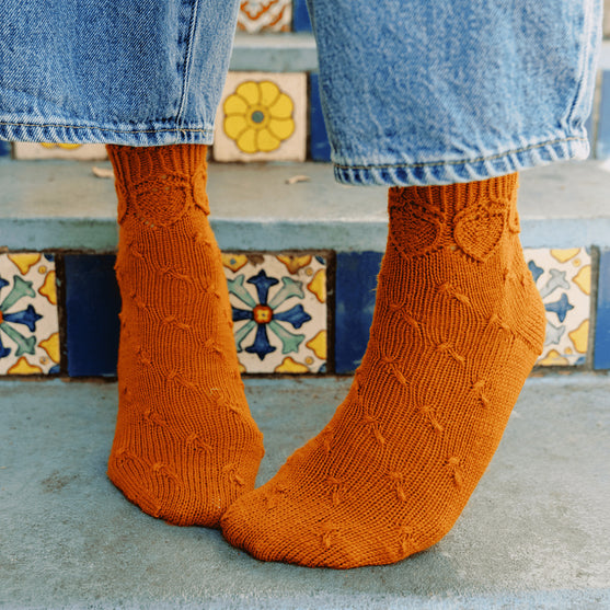 

Oak Seed - Textured Socks
2