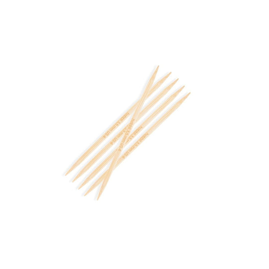 Bamboo Strumpstickor - 10 cm - Hobbii