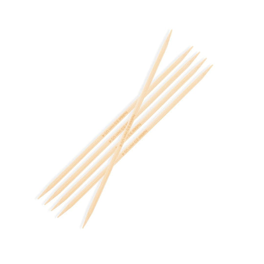 Bamboo Strumpstickor - 15 cm - Hobbii
