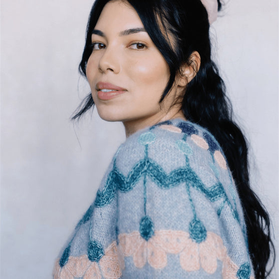 

Whim - Flerfärgsstickad tröja
4