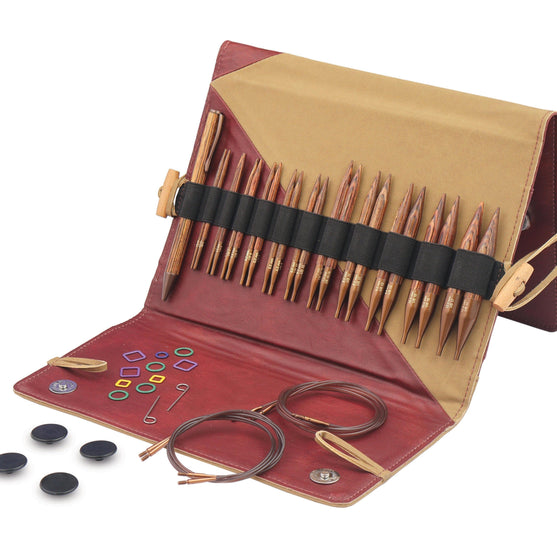 

Ginger Regal - Korta Utbytbara Set med Ändstickor - Björk - KnitPro
1