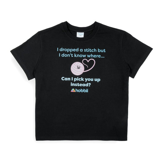 Dropped A Stitch T-shirt - Yarniis (Limited Edition) - Hobbii
