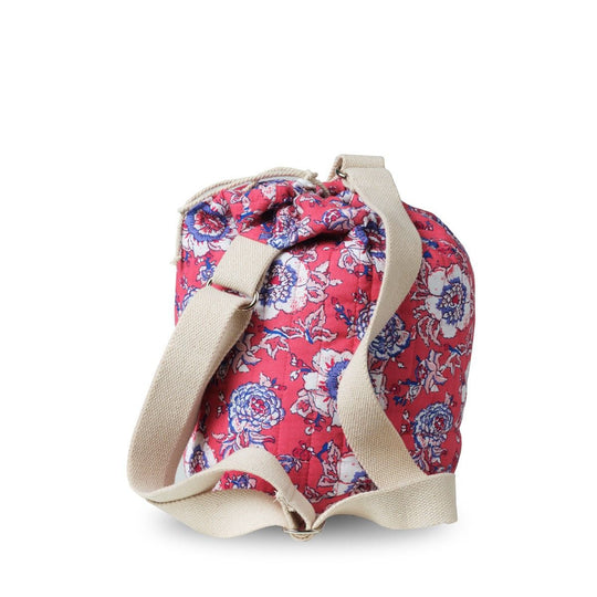 Quiltad Cylinder Axelväska - Hobbii