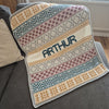 

Lullaby Name Mosaic - Personlig babyfilt
2