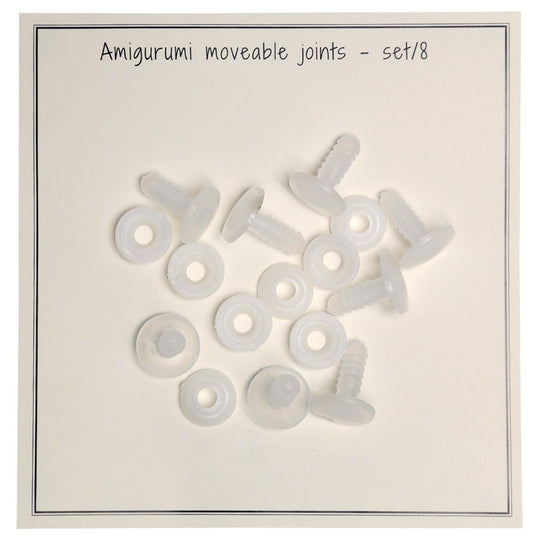 Rörliga Leder till Amigurumi - Go Handmade