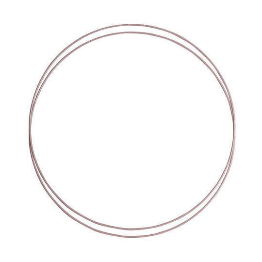 Metallringar, 25 cm, 2 st. - Go Handmade