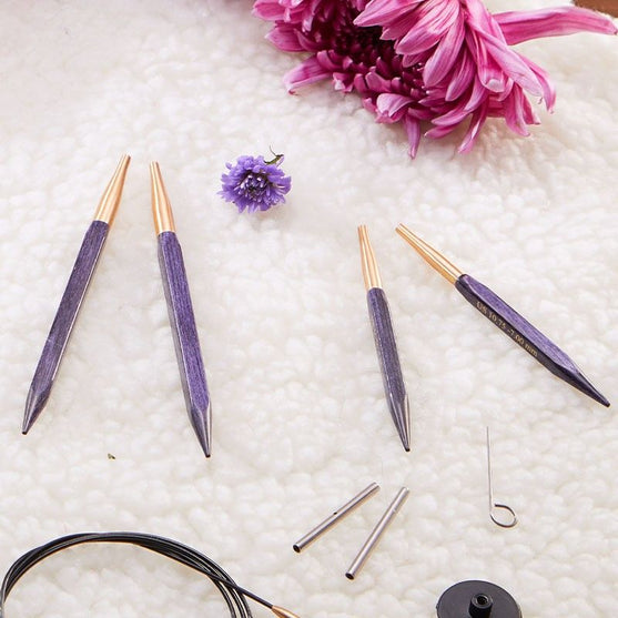 

J'adore Cubics utbytbara rundstickor - KnitPro
4