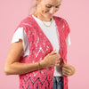 

Leaf Me On - Väst - Pink Collection
1