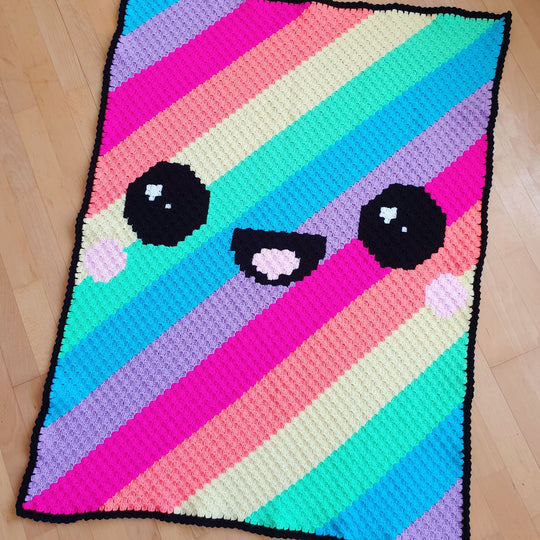 Kawaii Rainbow - Filt