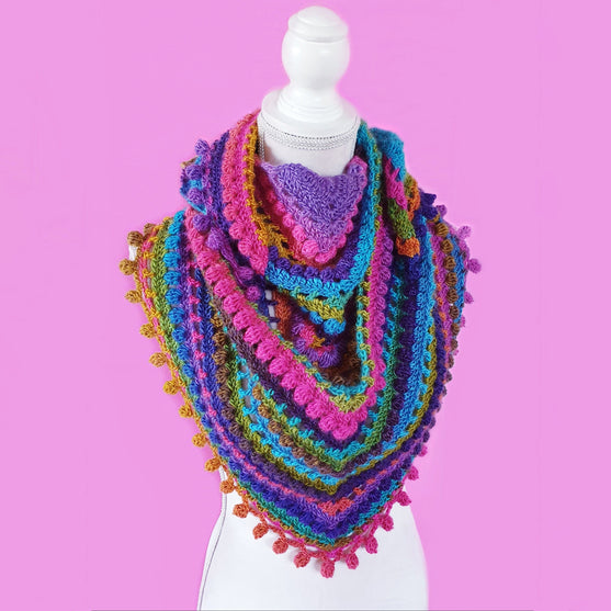 

Pompom Sjal
1