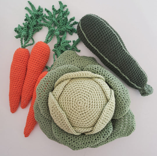 Grönsaker - Kål, morötter och squash