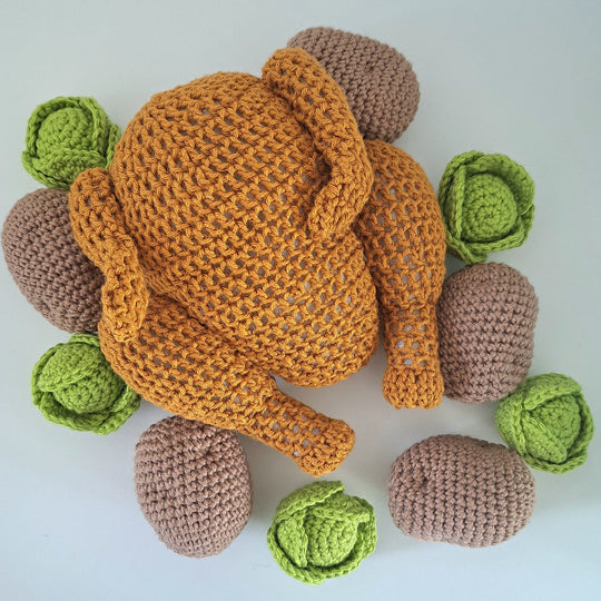 Kyckling med brysselkål och potatis